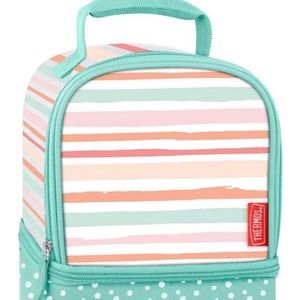 THERMOS DUEL COMPARTMENT INSULATED LUNCH BOX